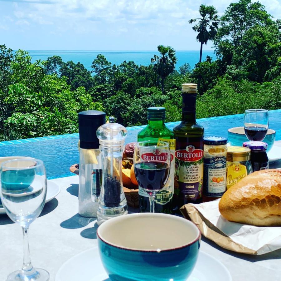 Ko Samui Seaview Pool Villa Seren With Car หาดแหลมเส็ด ภายนอก รูปภาพ
