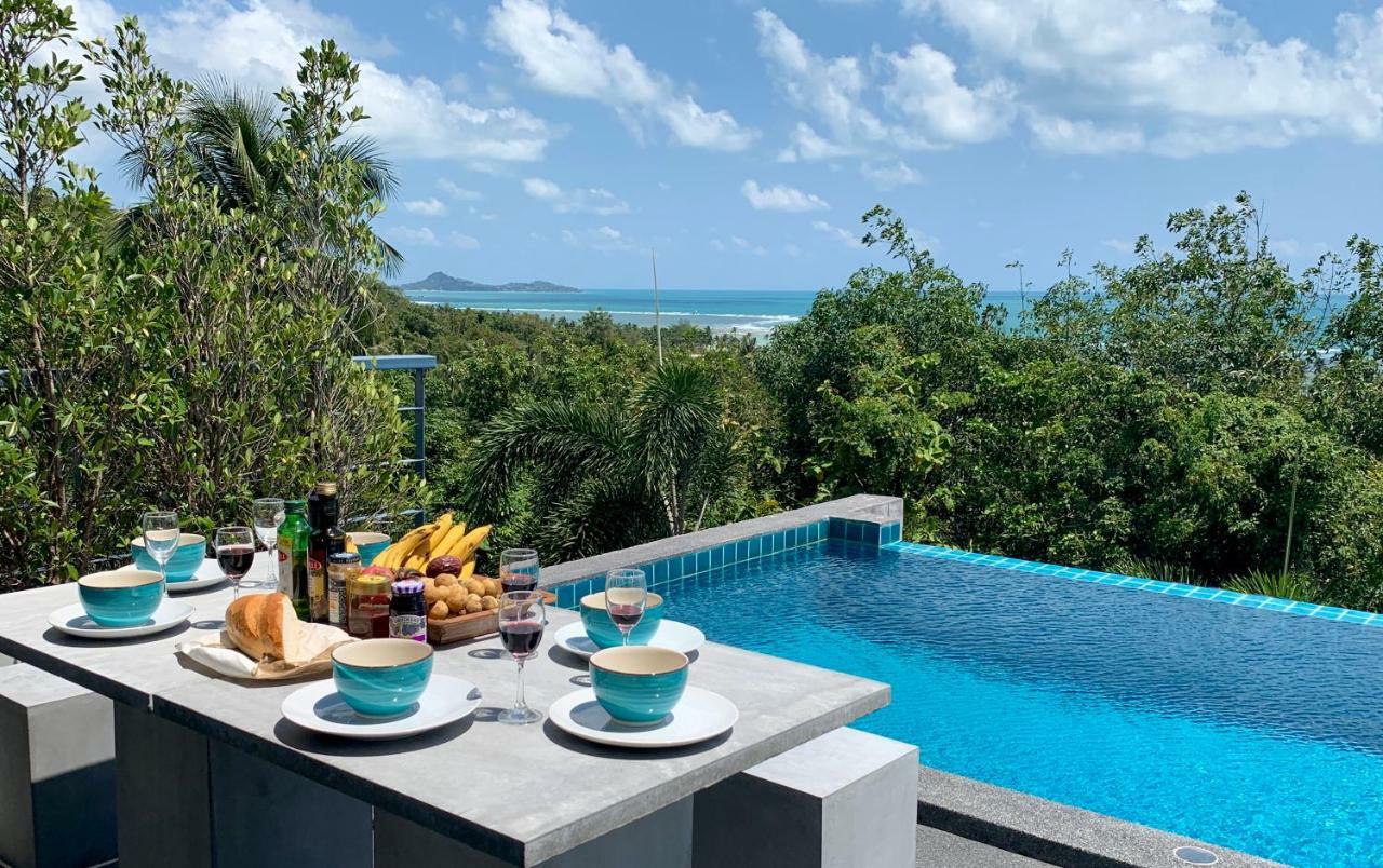 Ko Samui Seaview Pool Villa Seren With Car หาดแหลมเส็ด ภายนอก รูปภาพ